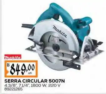 Obramax Makita serra circular 5007n oferta