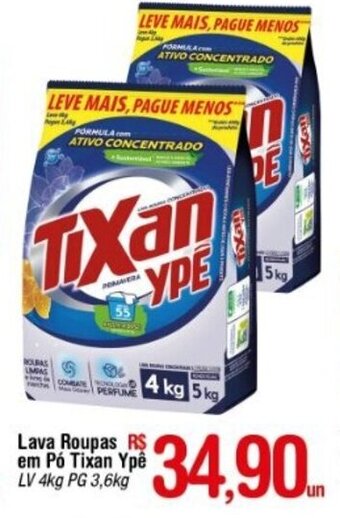 Fort Atacadista Lava roupas em po Tixan Ype oferta