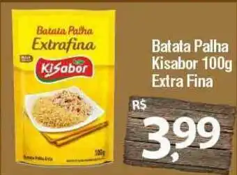 Rede Plus Supermercados Batata Palha Kisabor 100g Extra Fina oferta