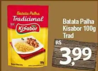 Rede Plus Supermercados Batata Palha Kisabor 100g oferta