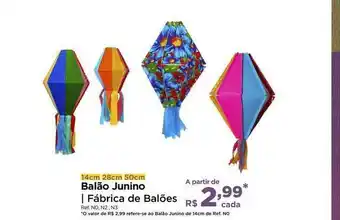 Balão Junino Fábrica De Balões