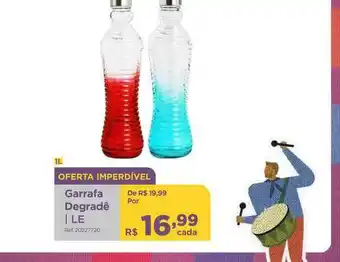 Le Biscuit Garrafa Degradê Le oferta