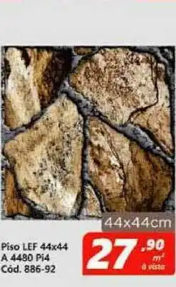 Lojas Becker Piso Lef 44x44 A 4480 Pi4 oferta