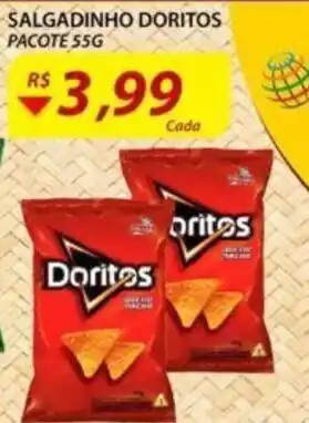Assaí Atacadista salgadinho Doritos 55g oferta