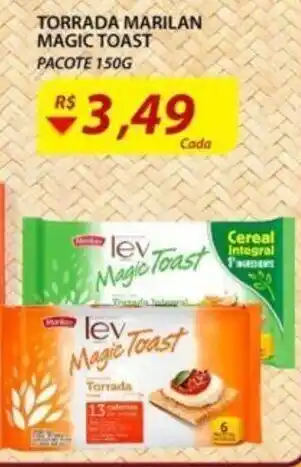 Assaí Atacadista Torrada Marilan Magic Toast 150g oferta
