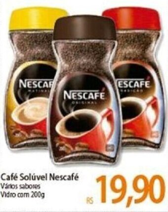 Cafe Soluvel Nescafe 200g