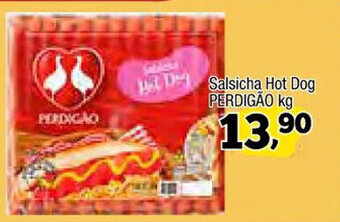 Amarelinha supermercados Salsicha Hot Dog Perdigao 1kg oferta