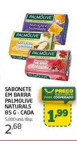 Cooper Sabonete em barra palmolive naturals - cada oferta
