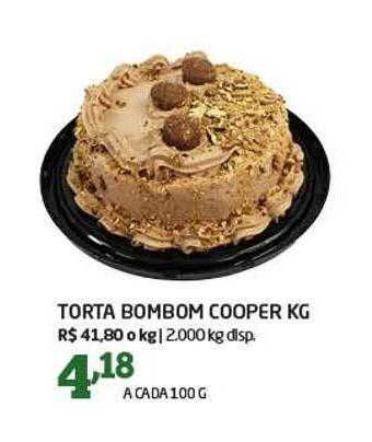 Cooper Torta bombom cooper kg oferta