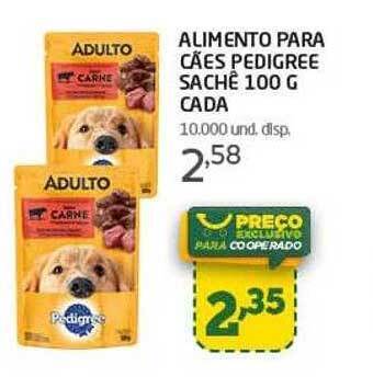 Cooper Alimento para cães pedigree sachê cada oferta