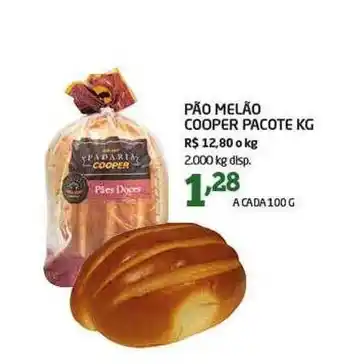 Cooper Pão melão cooper pacote kg oferta