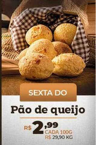 Cooper Sexta do pão de queijo oferta