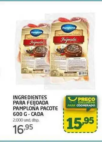 Cooper Ingredientes para feijoada pamplona pacote - cada oferta