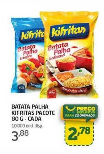 Cooper Batata palha kifritas pacote - cada oferta