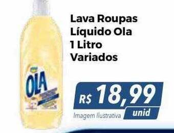 Lava roupas líquido ola variados