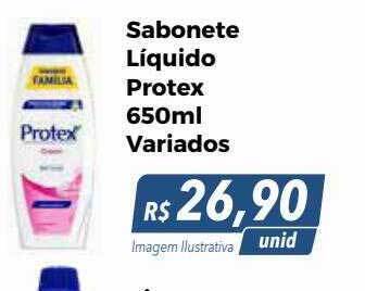 Hiper Moreira Sabonete líquido protex variados oferta