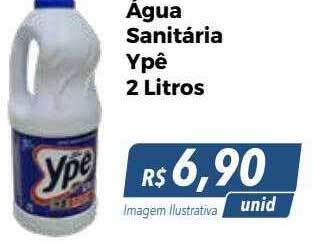 Hiper Moreira Água sanitària ypê oferta