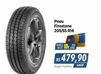 Hiper Moreira Pneu firestone 205 55 r16 oferta