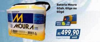 Bateria moura 60ah 60ge ou 60gd