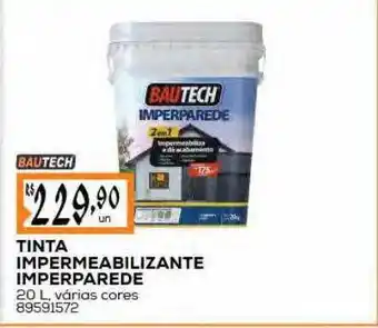 Obramax Tinta impermeabilizante imperparede bautech oferta