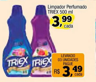 Amarelinha supermercados Limpador Perfumado Triex 500ml oferta