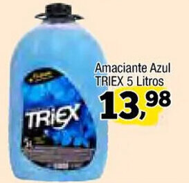 Amarelinha supermercados Amaciante Azul triex 5L oferta