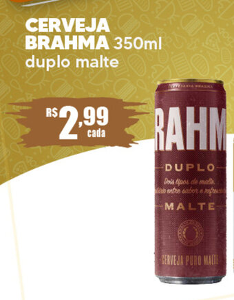 Supermercado Precito Cerveja Brahma 350ml Duplo Malte oferta