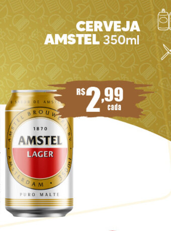 Supermercado Precito Cerveja Amstel 350ml oferta