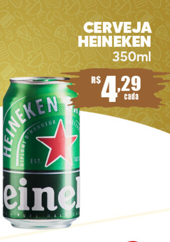 Supermercado Precito Cerveja Heineken 350ml oferta