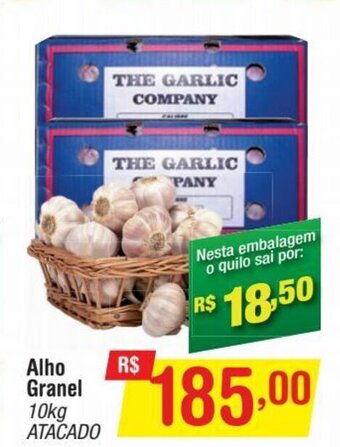 Fort Atacadista Alho granel 10kg oferta