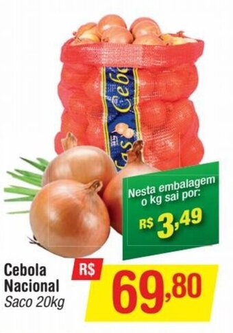 Fort Atacadista Cebola Nacional 1kg oferta