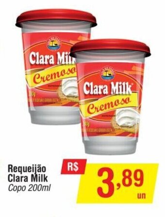 Requeijao Clara Milk 200ml