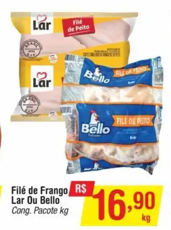 Fort Atacadista File de Frango Lar ou Bello 1kg oferta
