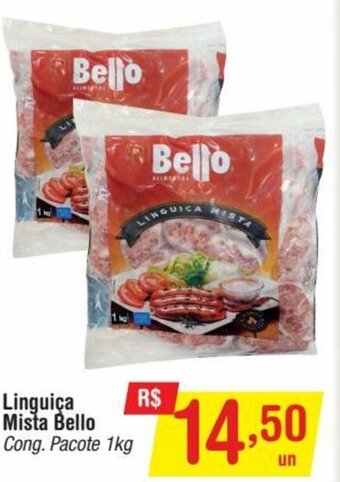 Fort Atacadista Linguica Mista Bello 1kg oferta
