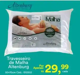 Casa e Vídeo Travesseiro de Malha Altenburg oferta