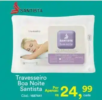 Travesseiro Boa Noire Santista