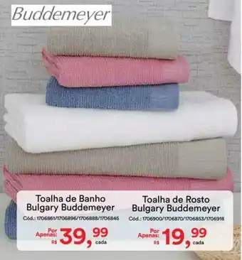 Toalha de Rosto Bulgary Buddemeyer