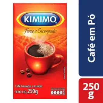 Rede Compras Café a vácuo forte e encorpado kimimo pacote 250g oferta