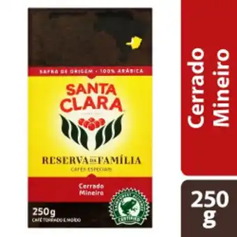 Rede Compras Café a vácuo cerrado mineiro santa clara reserva da família pacote 250g oferta