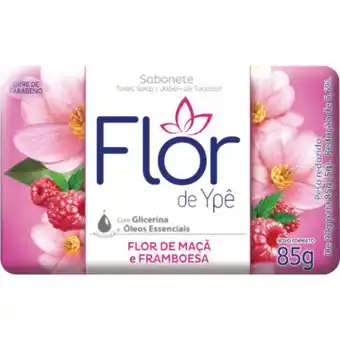 Atacadão Sabonete em barra flor de maçã e framboesa unidade 85g - flor de ypê oferta