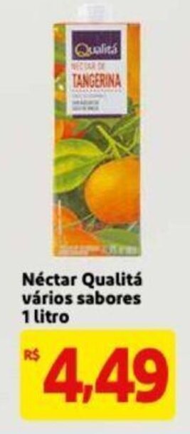 Extra Supermercado Nectar Qualita varios sabores 1L oferta