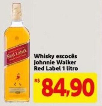Extra Supermercado Whisky Escoces Johnnie Walker Red Label 1L oferta