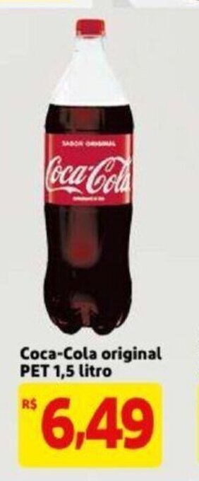 Extra Supermercado Coca Cola original Pet 1.5L oferta