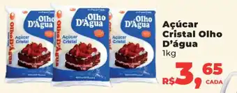 Supermercados Mateus Acucar cristal Olho D'agua 1kg oferta