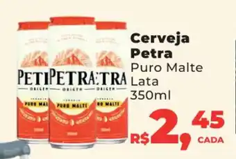 Supermercados Mateus Cerveja Petra 350ml oferta