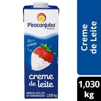 Serrano Supermercado Creme de leite piracanjuba 1,030kg oferta