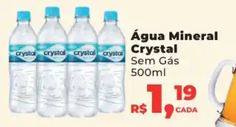 Supermercados Mateus Agua Mineral Crystal 500ml oferta
