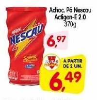 Cercadão Achoc. Po Nescau Actigen E 2.0 370g oferta