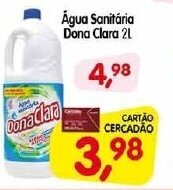Cercadão Agua Sanitaria Dona Clara 2L oferta