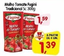 Cercadão Molho Tomate Fugini Tradicional Sc 300g oferta